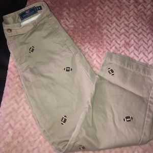 Vineyard vines boys football club pants